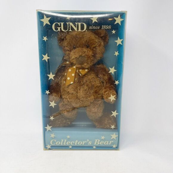 GUND Teddy Bear‎ Collector Plush Macy's New York NEW with Original Box Polka Dot - Picture 8 of 10
